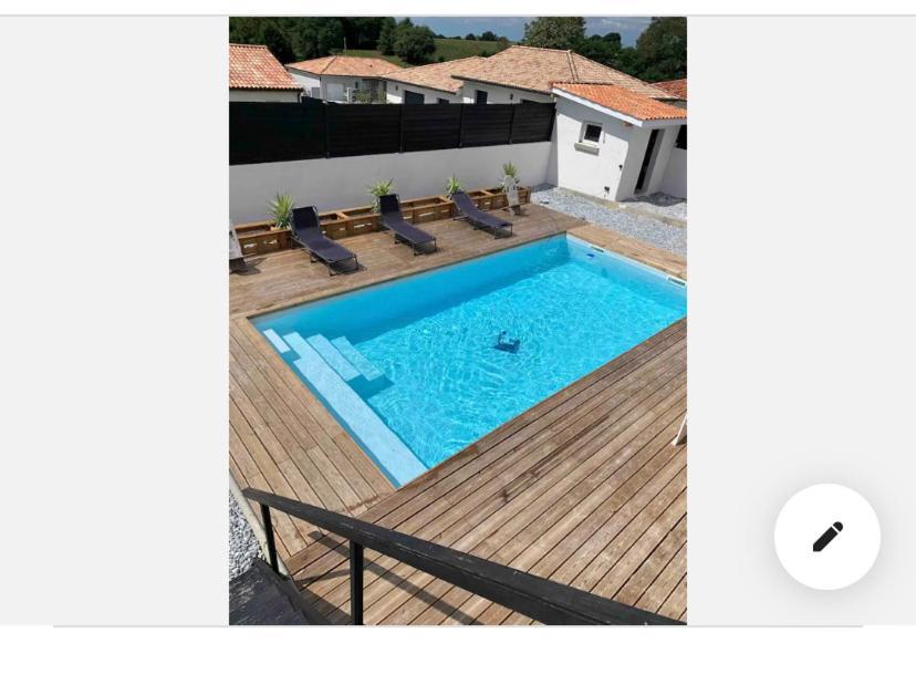 Maison Au Calme Avec Piscine Riviere-Saas-et-Gourby Buitenkant foto